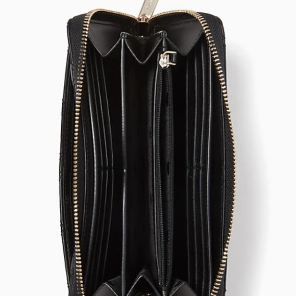 Kate Spade Carey large continental wallet NWT - Picture 2 of 2